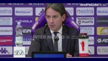 Fiorentina-Inter 0-1 * Simone Inzaghi: vittoria importantissima, ma il nostro percorso è ancora lunghissimo.