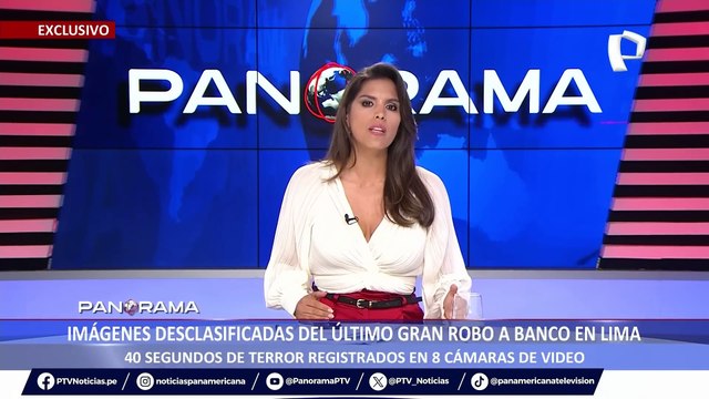 ¡Exclusivo! Imágenes desclasificadas del último gran robo a banco: 40 segundos de terror registrado por 8 cámaras de video