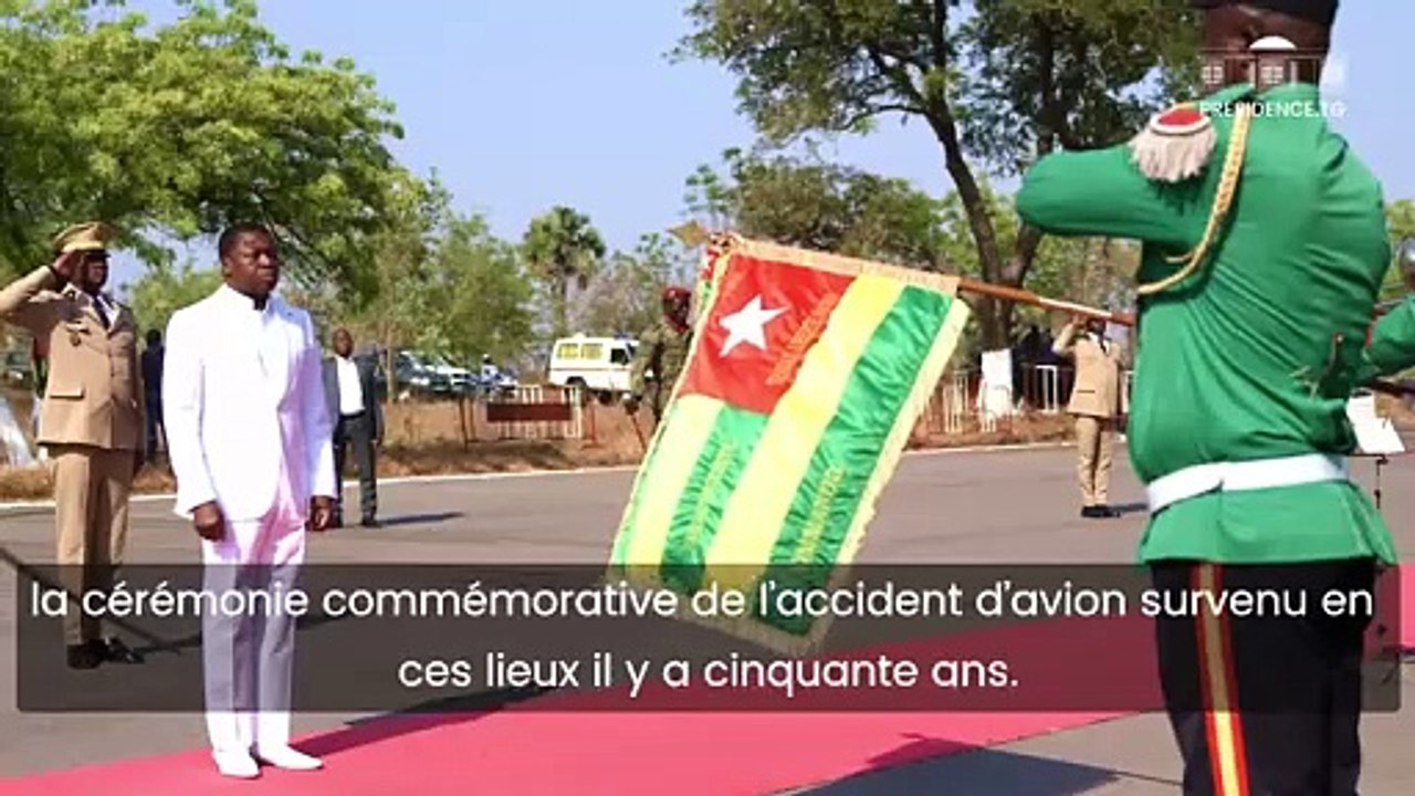 Faure Gnassingbé à la célébration de l'attentat de Sarakawa