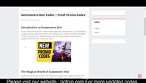 FRESH SUMMONERS WAR CODES 2024 || NEW CODE SUMMONERS WAR || NEW PROMO CODE SUMMONERS WAR
