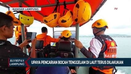 Upaya Pencarian Bocah Tenggelam di Laut Masih Dilakukan