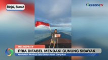 Kisah Anggi Wahyuda, Pendaki Difabel yang Taklukkan Gunung Sibayak