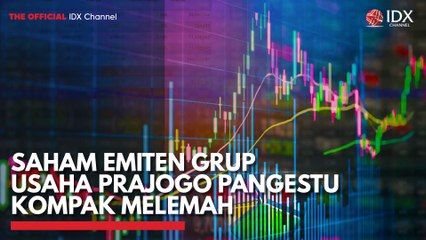 Saham Emiten Grup Usaha Prajogo Pangestu Kompak Melemah