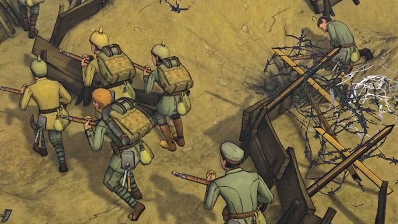 Grabenkämpfe in all quiet in the trenches: wir marschieren gegen die franzosen