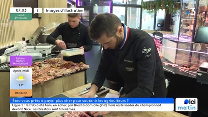 29/01/2024 - Le 6/9 de France Bleu Belfort Montbéliard en vidéo