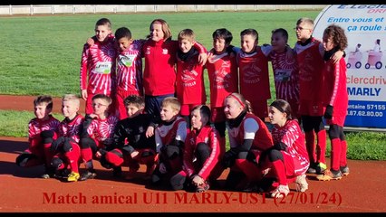Match amical Marly - UST (27/01/24)