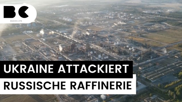 Ukrainische Drohnen attackieren russische Ölraffinerien