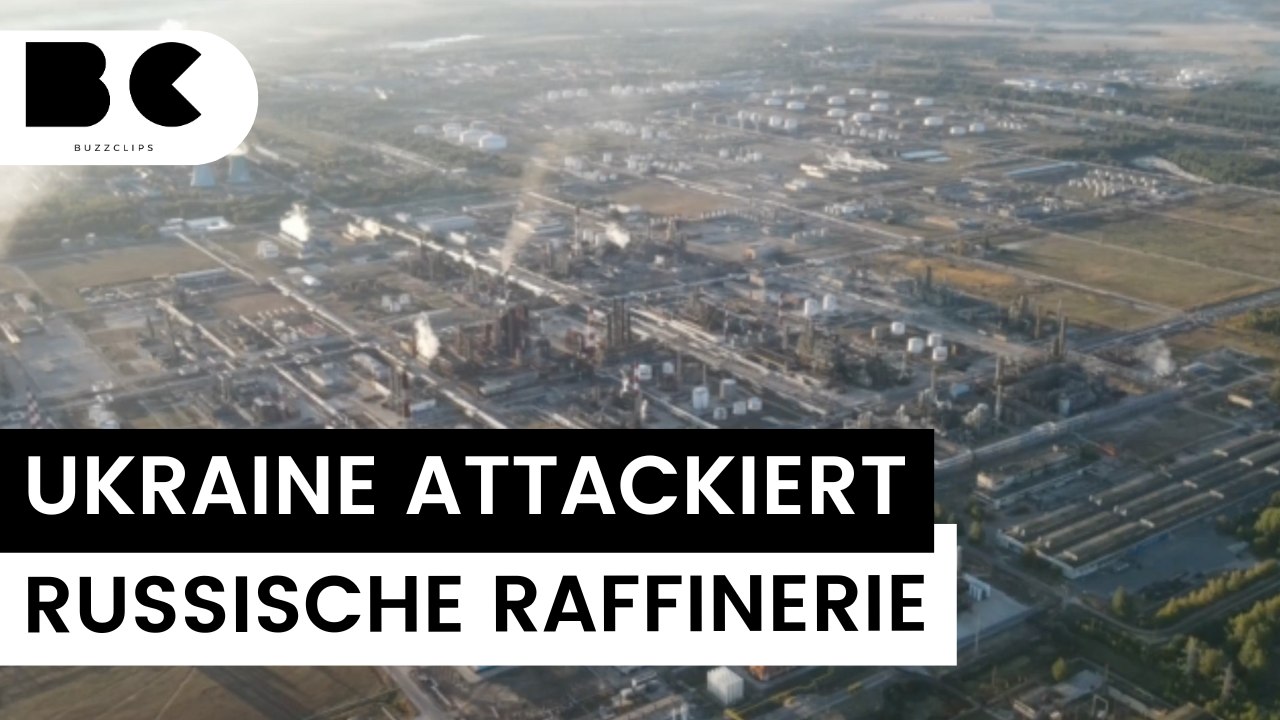 Ukrainische drohnen attackieren russische Ölraffinerien
