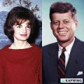 Jacqualine Kennedy and John F. Kennedy