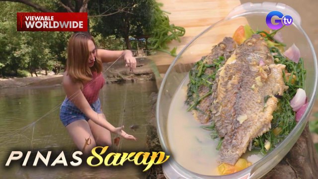 Ms. Deliciousness manghuhuli ng tilapia gamit ang pamante! | Pinas Sarap