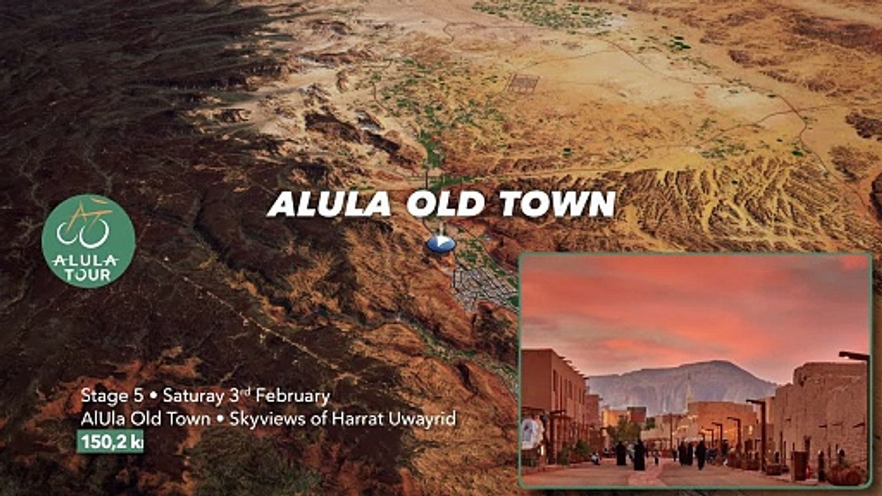 AlUla Tour 2024 - Le parcours de la 5e étape