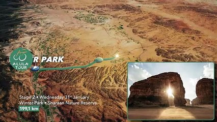 AlUla Tour 2024 - Le parcours de la 2e étape