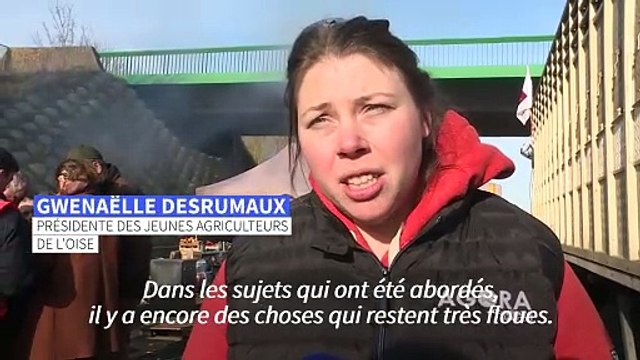 À Beauvais, les agriculteurs se préparent au siège de Paris