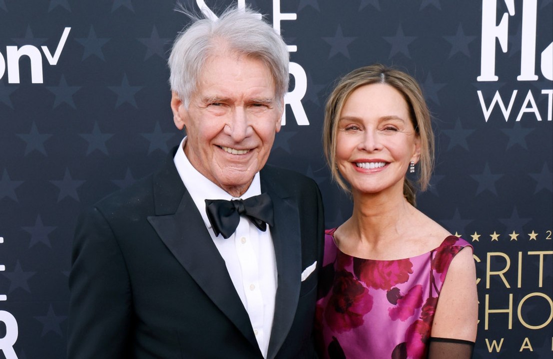 Calista Flockhart and Harrison Ford pull pranks on one another