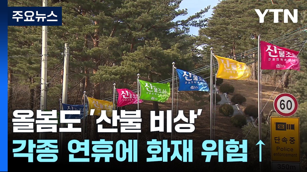 "산불, 올해도 심상찮다...사전 억제·AI 감시 확대" / YTN