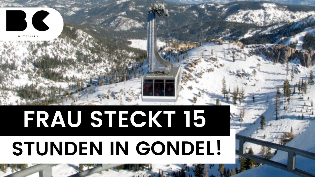 Snowboarderin 15 stunden in eiskalter gondel gefangen!