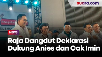 Download Video: Raja Dangdut Deklarasi Dukung Anies dan Cak Imin di Pilpres 2024, Begini Seruannya