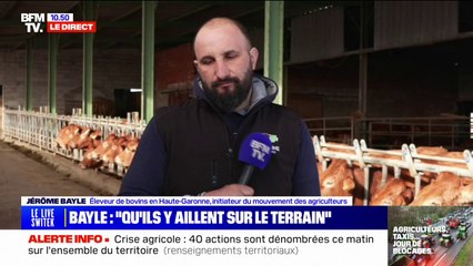 "Merci pour tout, merci pour les agriculteurs, merci pour ma famille": Jérôme Bayle a eu des nouvelles du mari de l'agricultrice morte sur un barrage