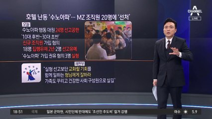 호텔 난동 ‘수노아파’…MZ 조직원 20명에 ‘선처’