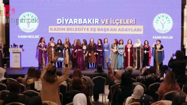 DEM Parti, kadın adayları tanıtıldı