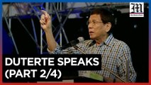 Duterte at Davao City prayer rally (Part 2/4)