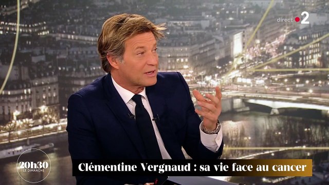 Une photo du mariage de Clémentine Vergnaud à l'hôpital dévoilée. France 2 dans 20h30 le dimanche