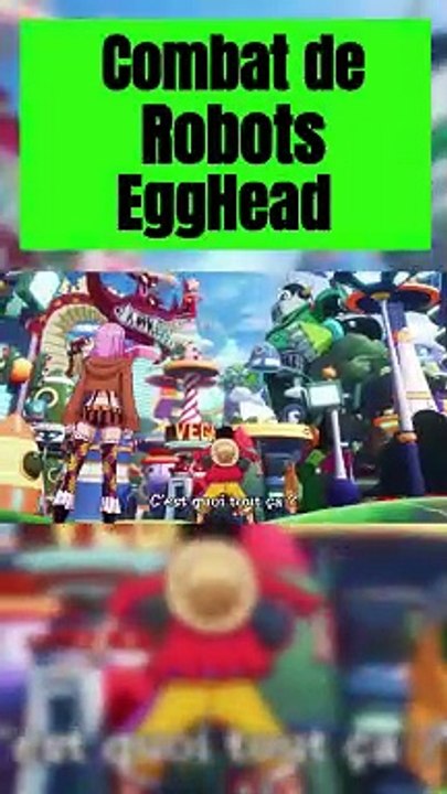 Combat De Robots One Piece Egghead Anime !
