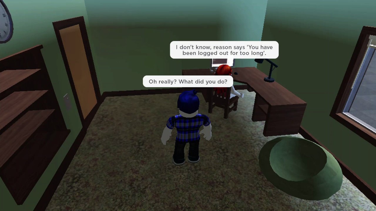 You have been logged out for too long...