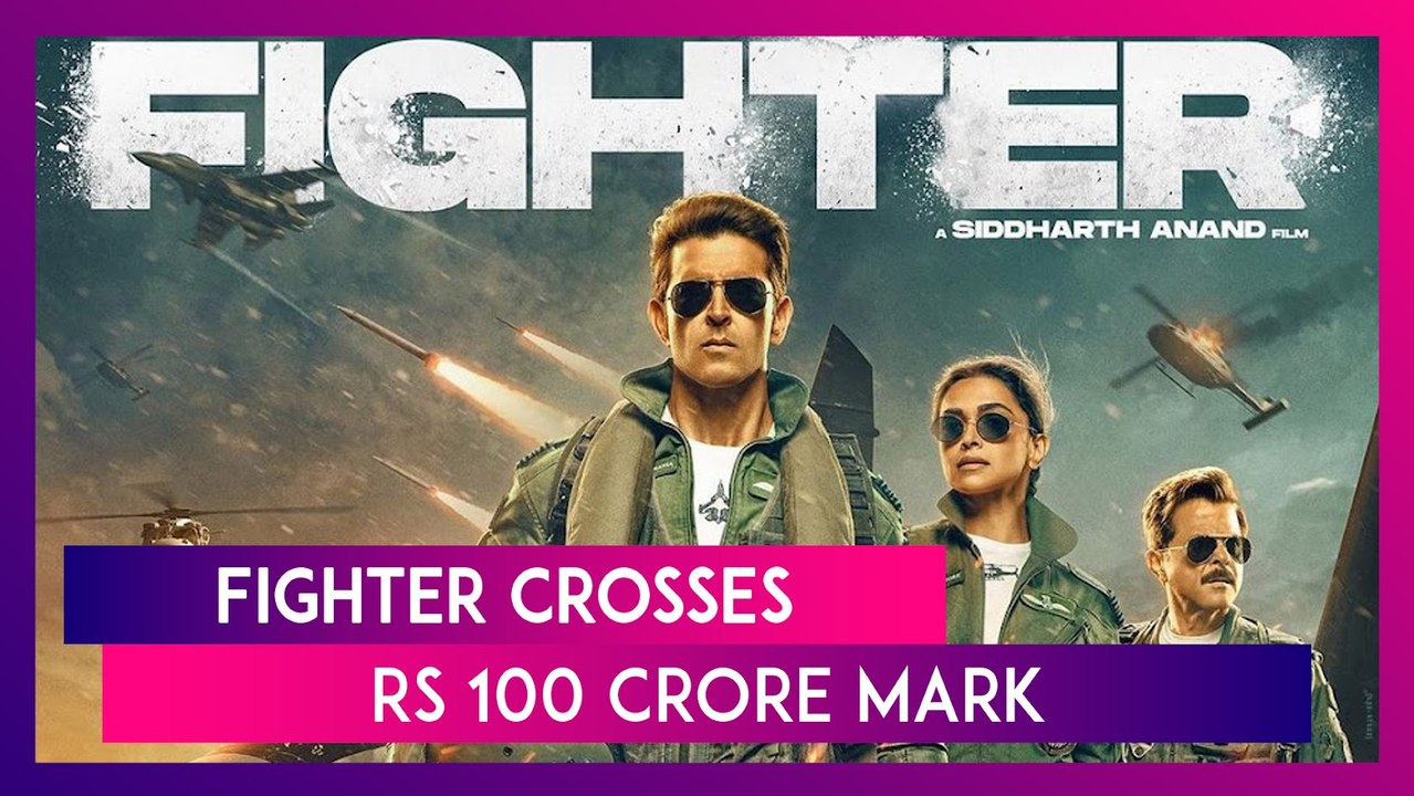 Hrithik Roshan, Deepika Padukone's Fighter Surpasses Rs 100 Crore Mark In India