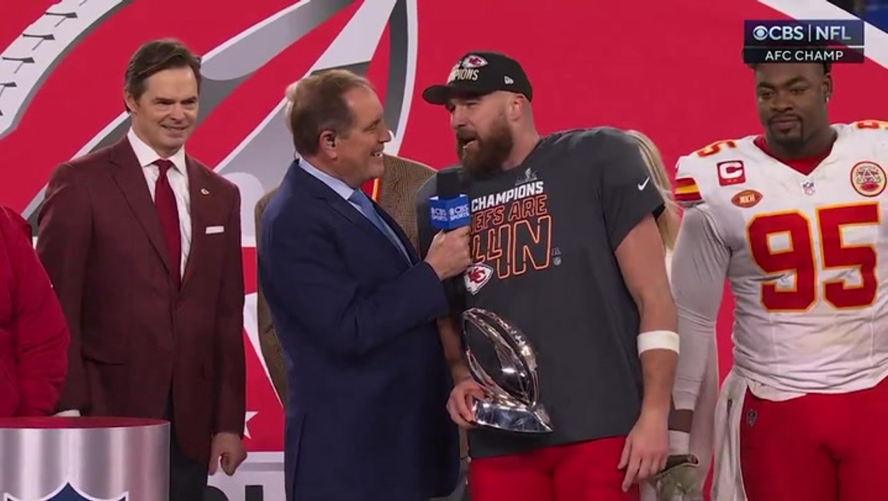 Travis Kelce channels Beastie Boys after breaking NFL record en route to Super Bowl