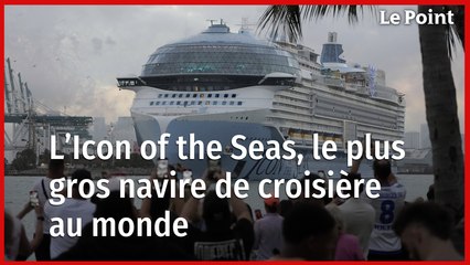 L'Icon of the Seas, le plus grand navire de croisière au monde