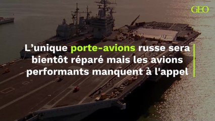 Unique porte-avions russe, l'Amiral Kouznetsov sera bientôt réparé mais les avions performants manquent à l'appel