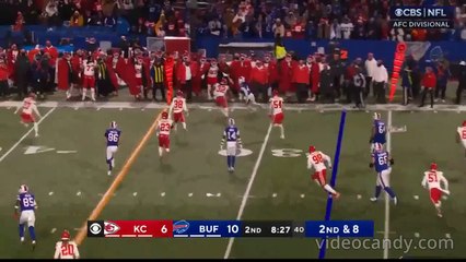 Скачать видео: Kansas City Chiefs vs. Buffalo Bills, nfl football highlights, NFL Divisional Round 2023