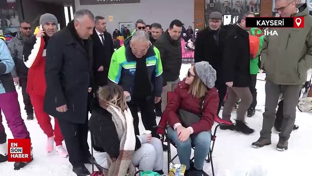 Erciyes doldu taştı: 123 bin kişiyi ağırladı