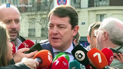 Mañueco, muy duro ante las concesiones a los independentisas: "Es un mal sueño"