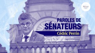 Paroles de sénateurs : Cédric Perrin