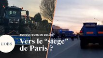 Colère des agriculteurs : des tracteurs en route pour bloquer Paris et le marché de Rugis