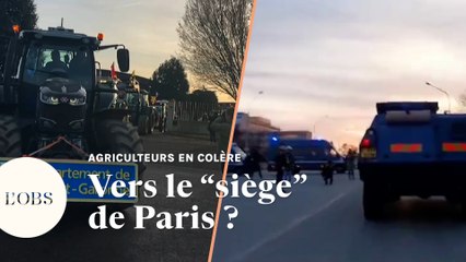 Colère des agriculteurs : des tracteurs en route pour bloquer Paris et le marché de Rugis