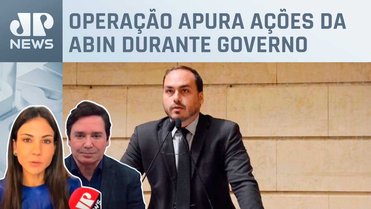 Amanda Klein e Claudio Dantas comentam operação da PF que tem como alvo Carlos Bolsonaro