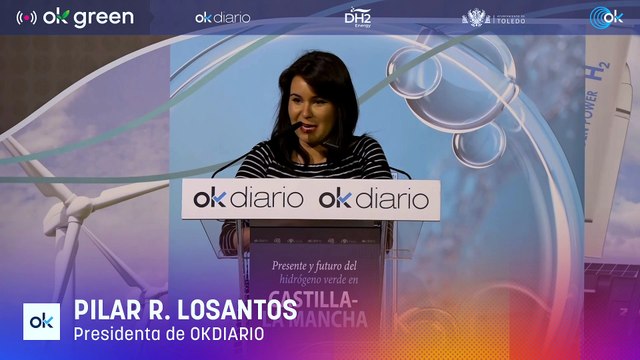Intervención de Pilar R. Losantos, presidenta de OKDIARIO, en OKGREEN: Presente y futuro del hidrógeno verde en Castilla-La Mancha