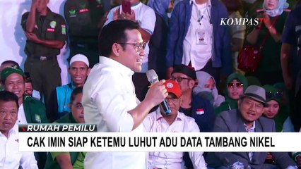 Cak Imin Siap Adu Data Tambang Nikel dengan Luhut, Gibran Membatik di Pekalongan