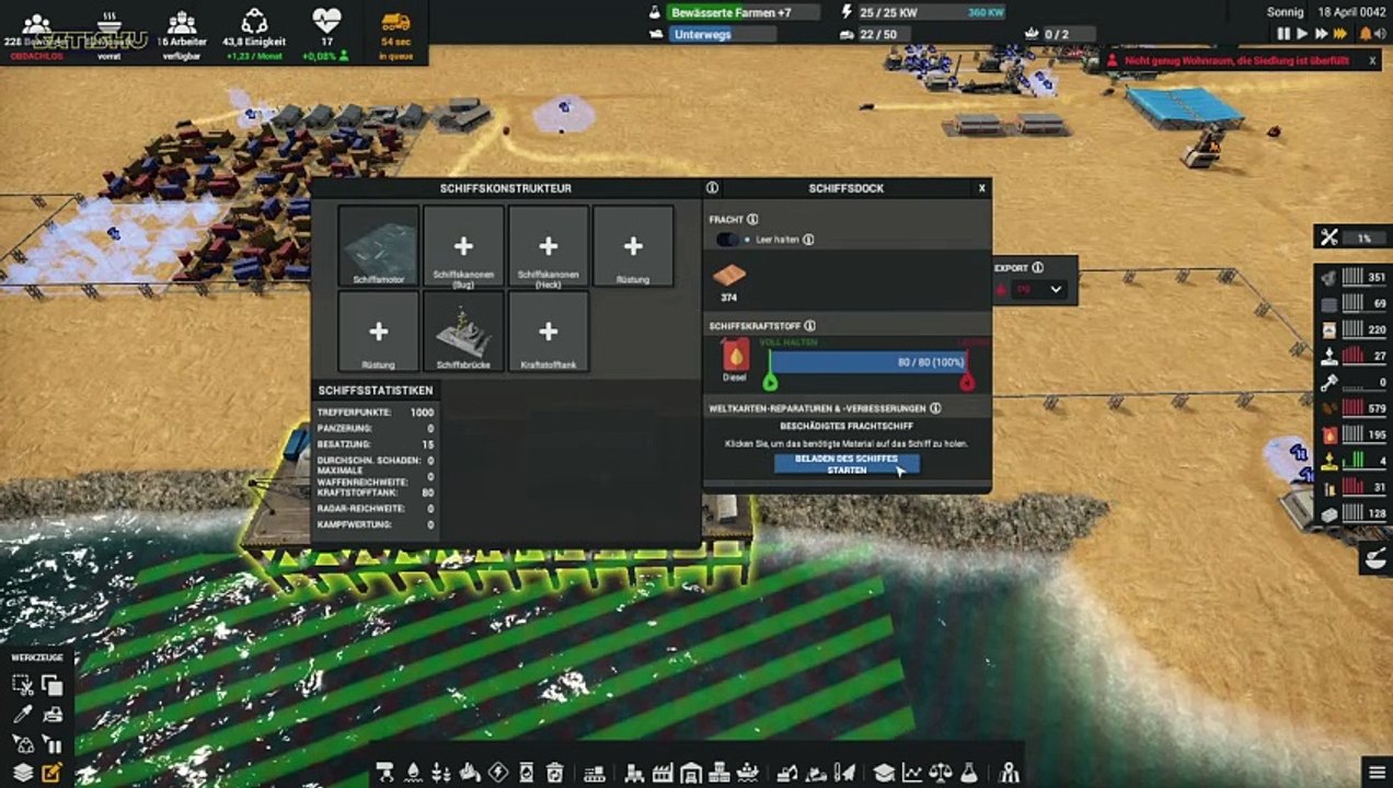 Planung für bewässerte Gärten. | Captain of Industry | Ep. 18