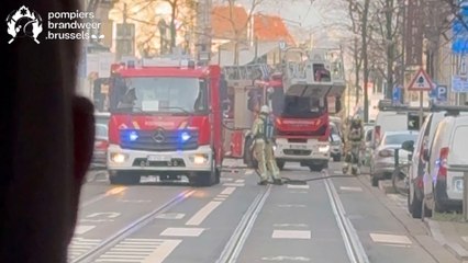 Bruxelles : une femme en danger de mort après un incendie à Schaerbeek