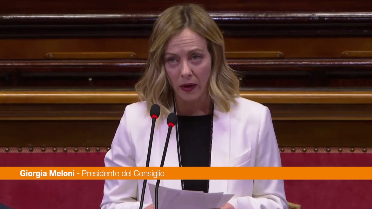 Italia-Africa, Meloni "5,5 mld la dotazione iniziale del Piano Mattei"