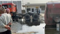 पिनान: दिल्ली-मुम्बई सुपर एक्सप्रेस पर पलटा रिफाइंड तेल से भरा टैंकर, देखे वीडियो