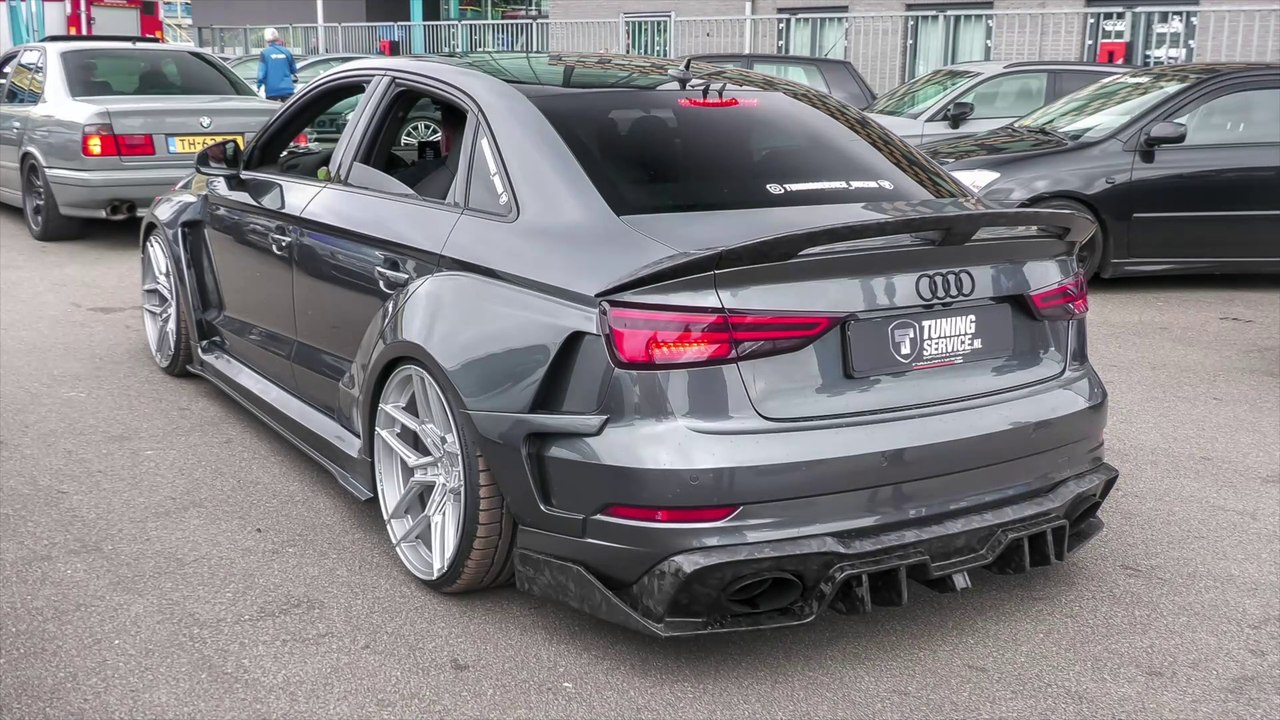 Sportscars Revving at Car Meet - BRABUS 800 E63, Akrapovic Golf 8 R, Novitec 812, Widebody RS3, SVJ