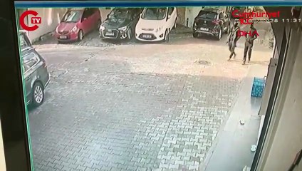 Sarıyer'de kilisedeki saldırganların otomobildeki görüntüleri ortaya çıktı