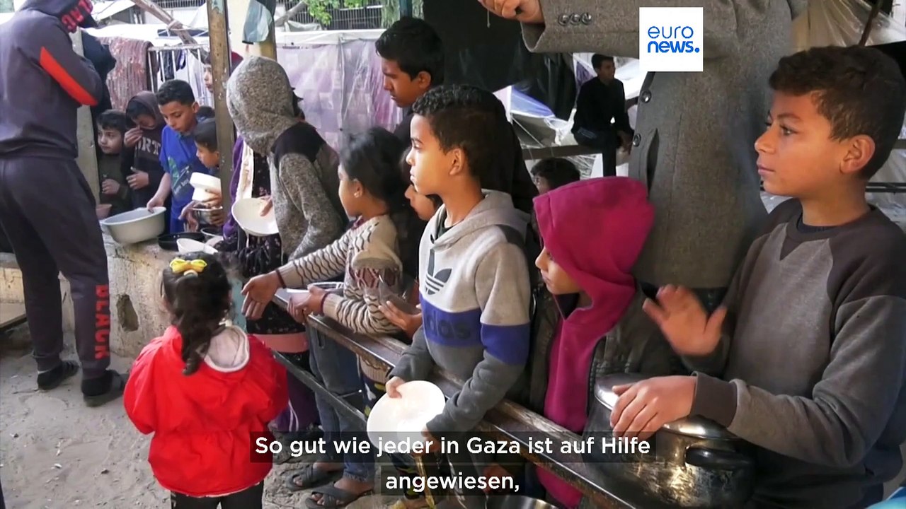 Krieg in Gaza: Es droht die Hungersnot