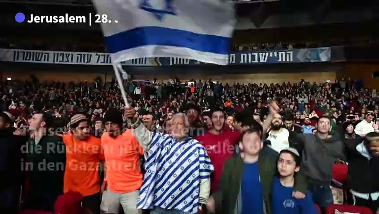 Forderungen nach Wiederbesiedlung von Gazastreifen - Kritik aus Berlin