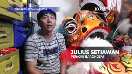 Menjelang Imlek Begini Cerita dari Pembuat Barongsai